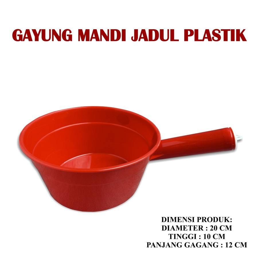 Gayung Air Plastik Jadul Conalgo / Gayung Mandi Lebar Besar / Cedok Air