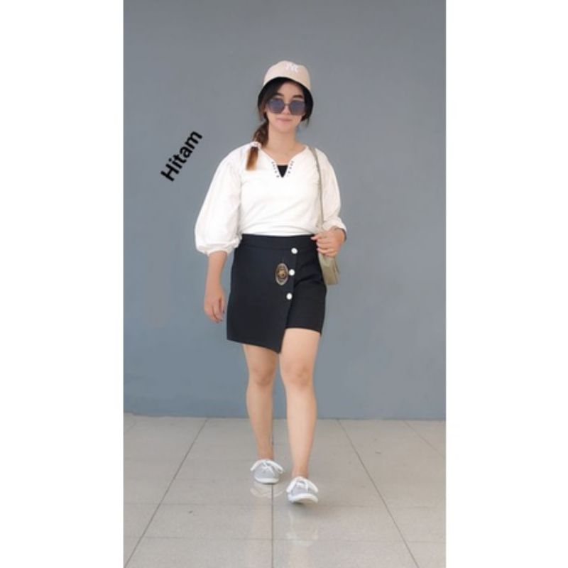 Hotpants Mini Skirt Rok Celana Pendek Wanita Korean Style