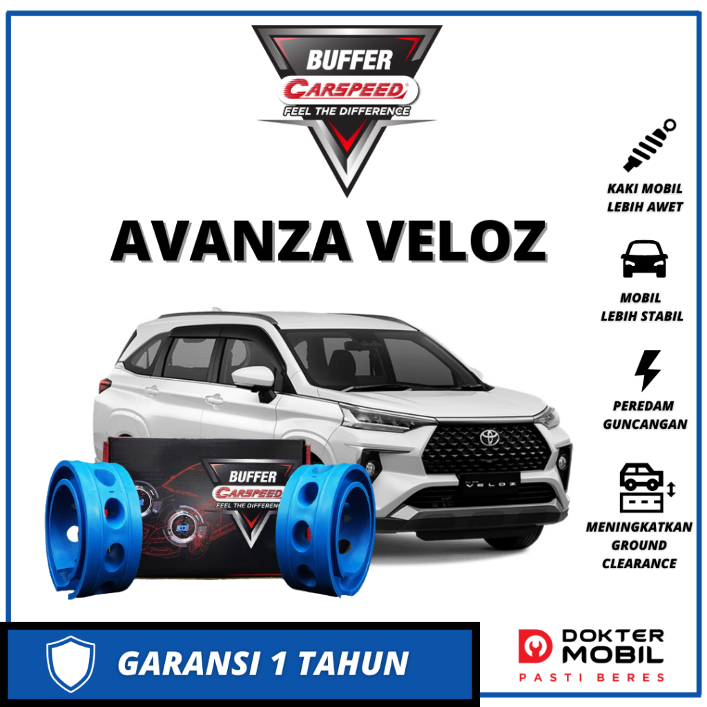 Spring Buffer Avanza Veloz Original Dokter Mobil | Peredam Guncangan Shockbreaker Karet Damper Stabi