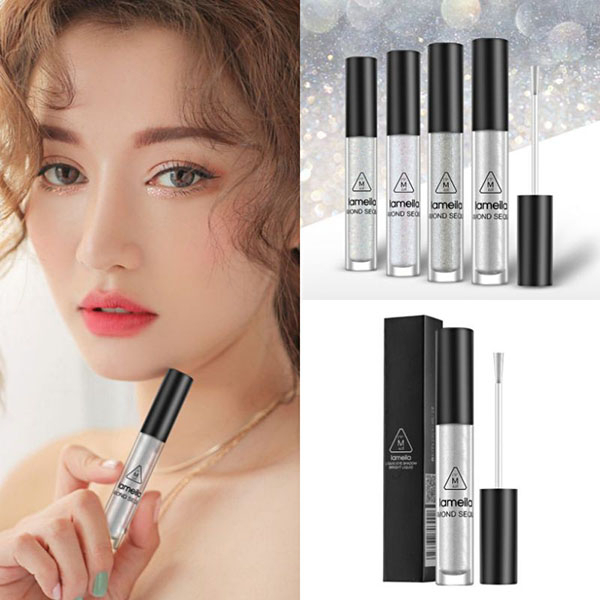 Lameila Liquid Eyeshadow Pearl Light / Eye Shadow High Gloss Crystal Cair / Waterproof Eyeshadow Highlight Repair / TS-2