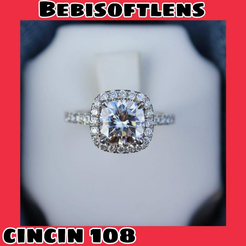 Cincin 108 Tembaga Lapis S925 Fashion Cincin Unik Lucu Keren / BB