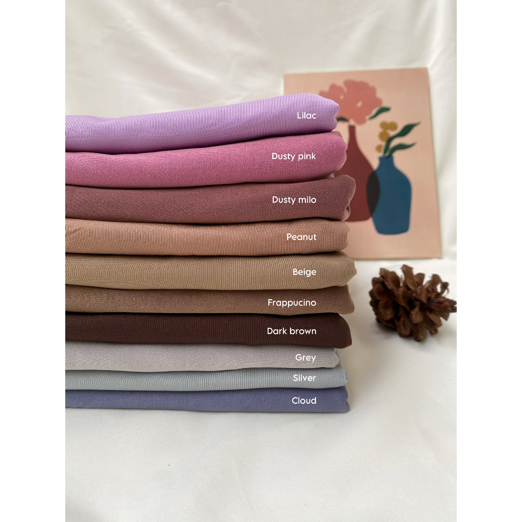 Pashmina Kaos Jersey Premium / Pashmina Jersey