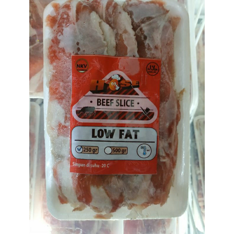 Daging Slice Low Fat  Import USA 250 gr