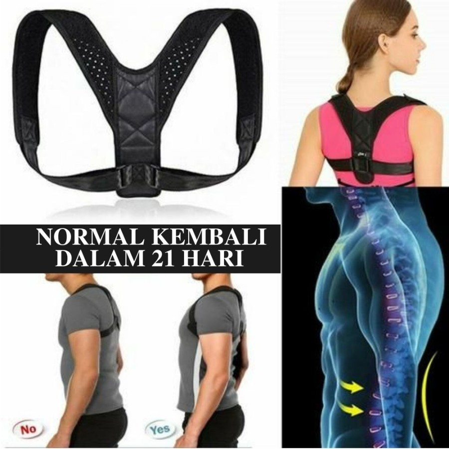 Penegak Punggung Penyangga Punggung Sensu Posture Corrector