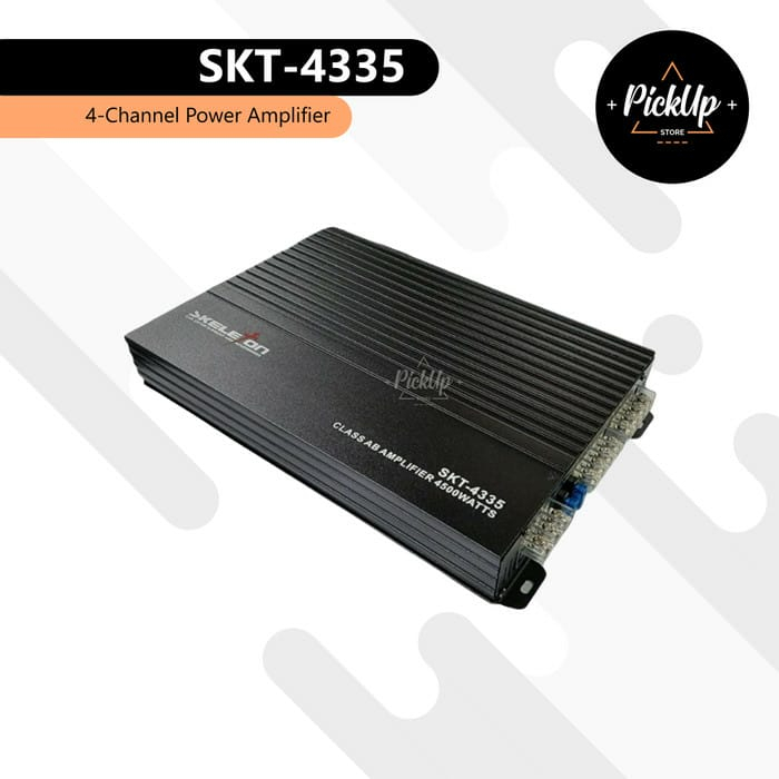Skeleton Power Amplifier 4 Channel