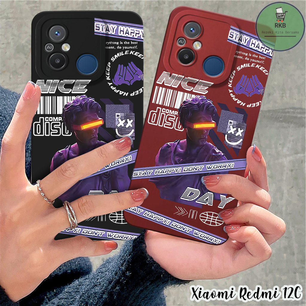 Softcase Pro Camera Xiaomi Redmi 12C - Case Xiaomi Redmi 12C - Kesing Hp Xiaomi Redmi 12C - Case Hp 