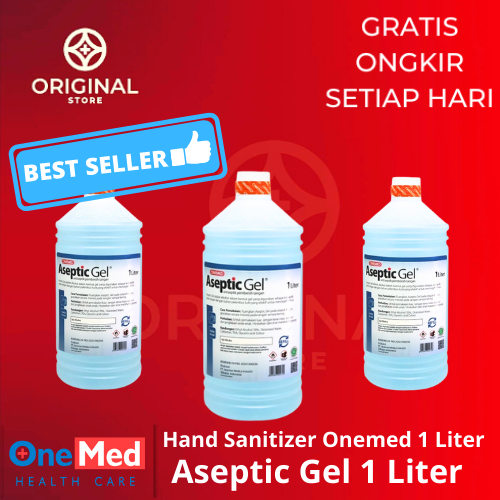 HAND SANITIZER GEL 1 LITER / ASEPTIC GEL 1 LITER - ONEMED