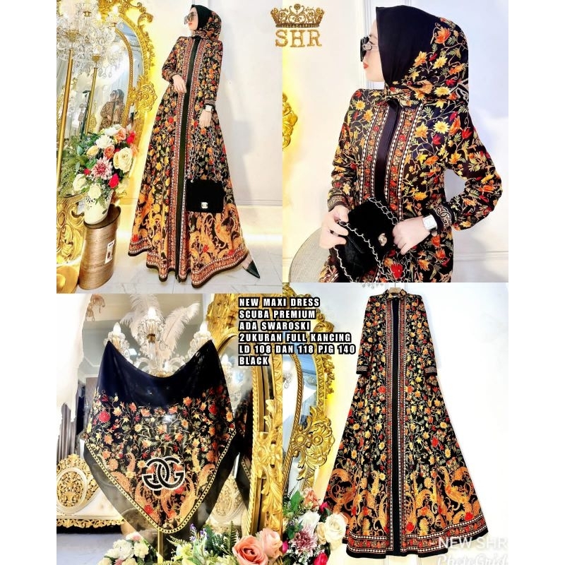 NEW!!! MAXI DRESS SHR SULTAN SCUBA IMPORT