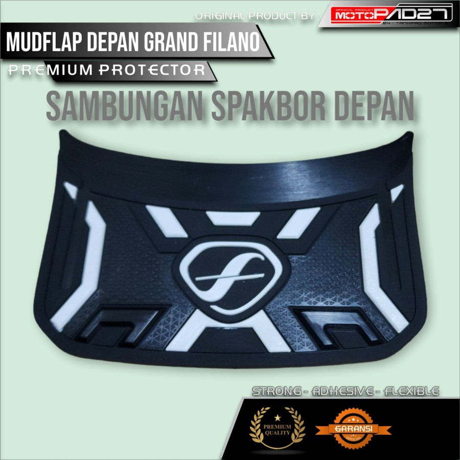 Mudflap karet spakbor depan Filano 2023