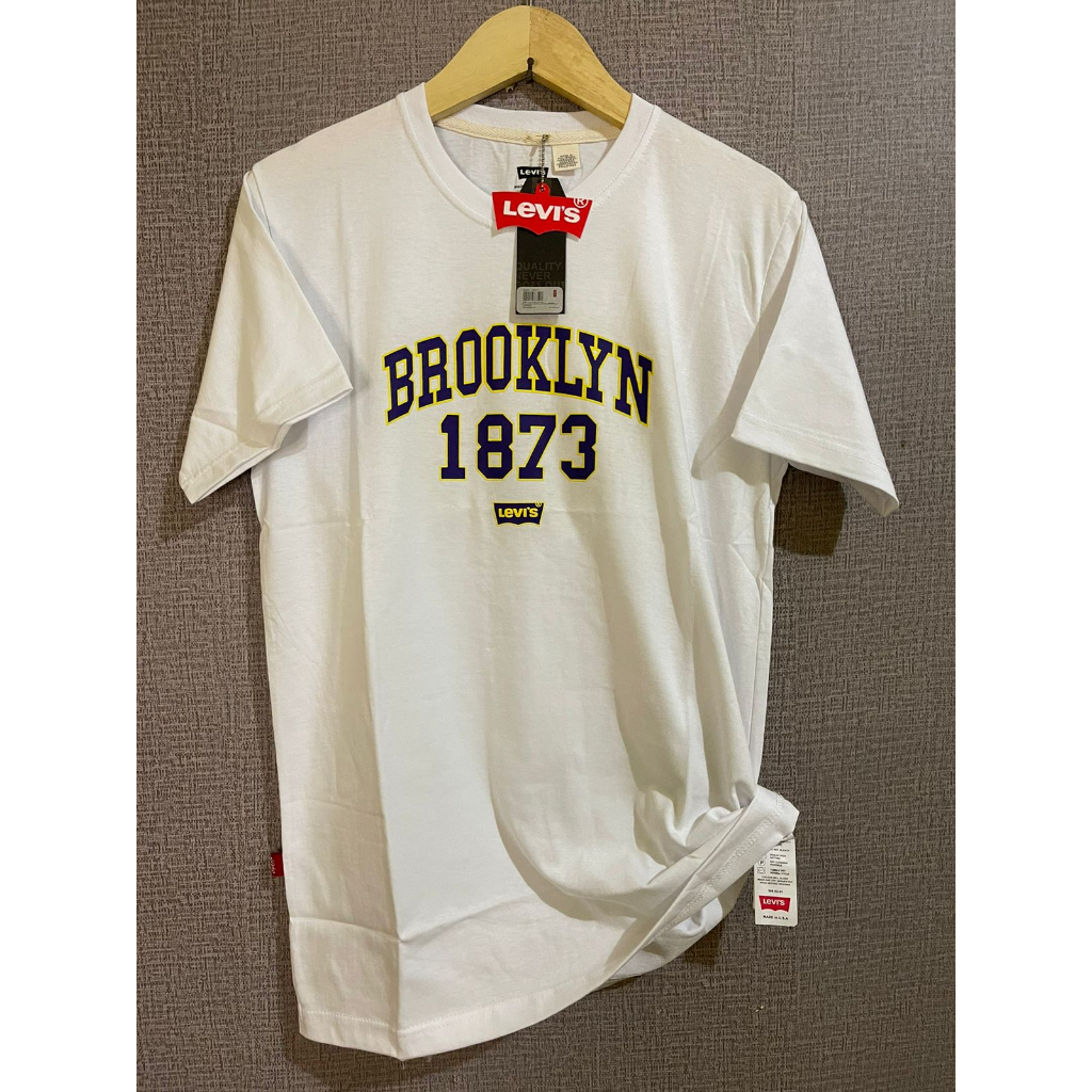 Kaos Levis Brooklyn 1873 / Kaos Levis Pria / Kaos levis ori impor/ Kaos levis / Kaos Levis original 