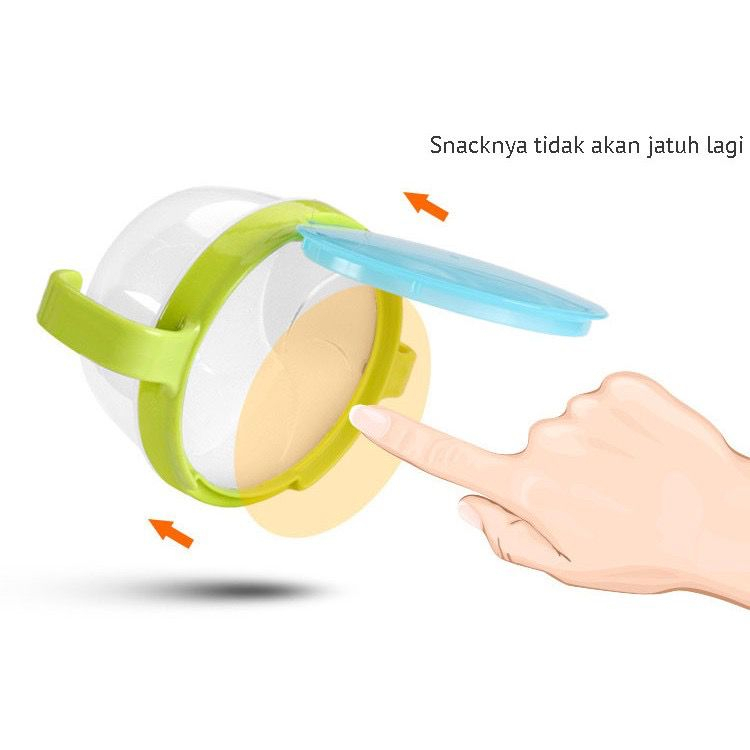 Tempat Snack Bayi / Snack Cup / Wadah Cemilan Anak / snack Container / tupperware snack