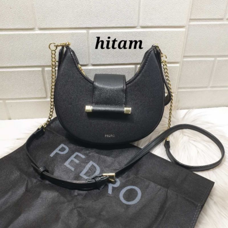 Tas PDro mini hobo import / Pe-dro import hobo bag uk 20x6x17