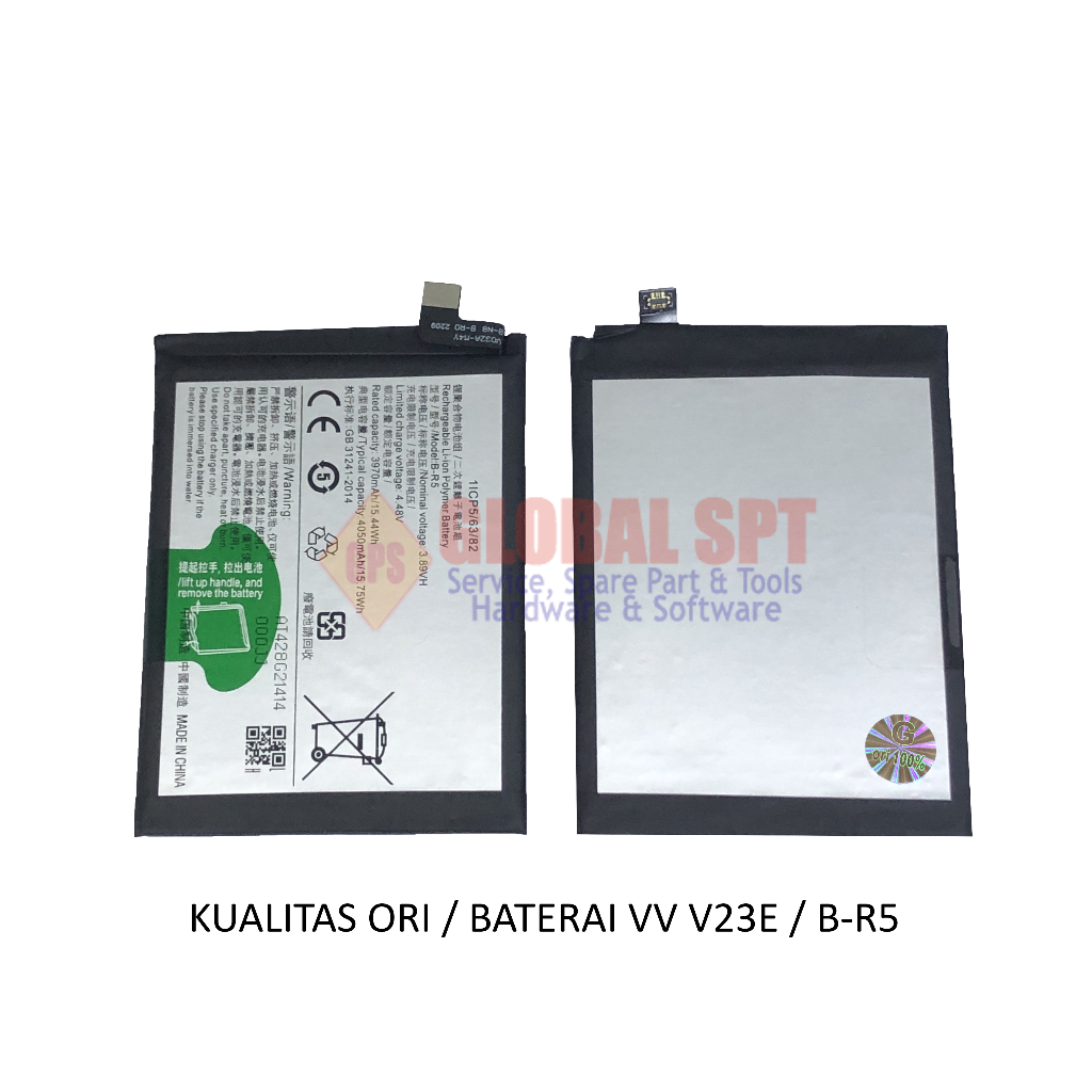 KUALITAS ORI / BATERAI VIVO B-R5 / BATRE V20 SE / BATERE