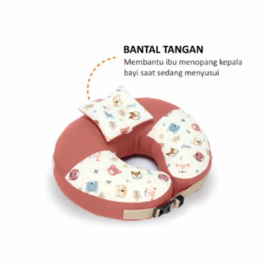 Omiland Bantal Menyusui+ Bantal Lengan Peang Rainbow Series - Bayi Online Shop