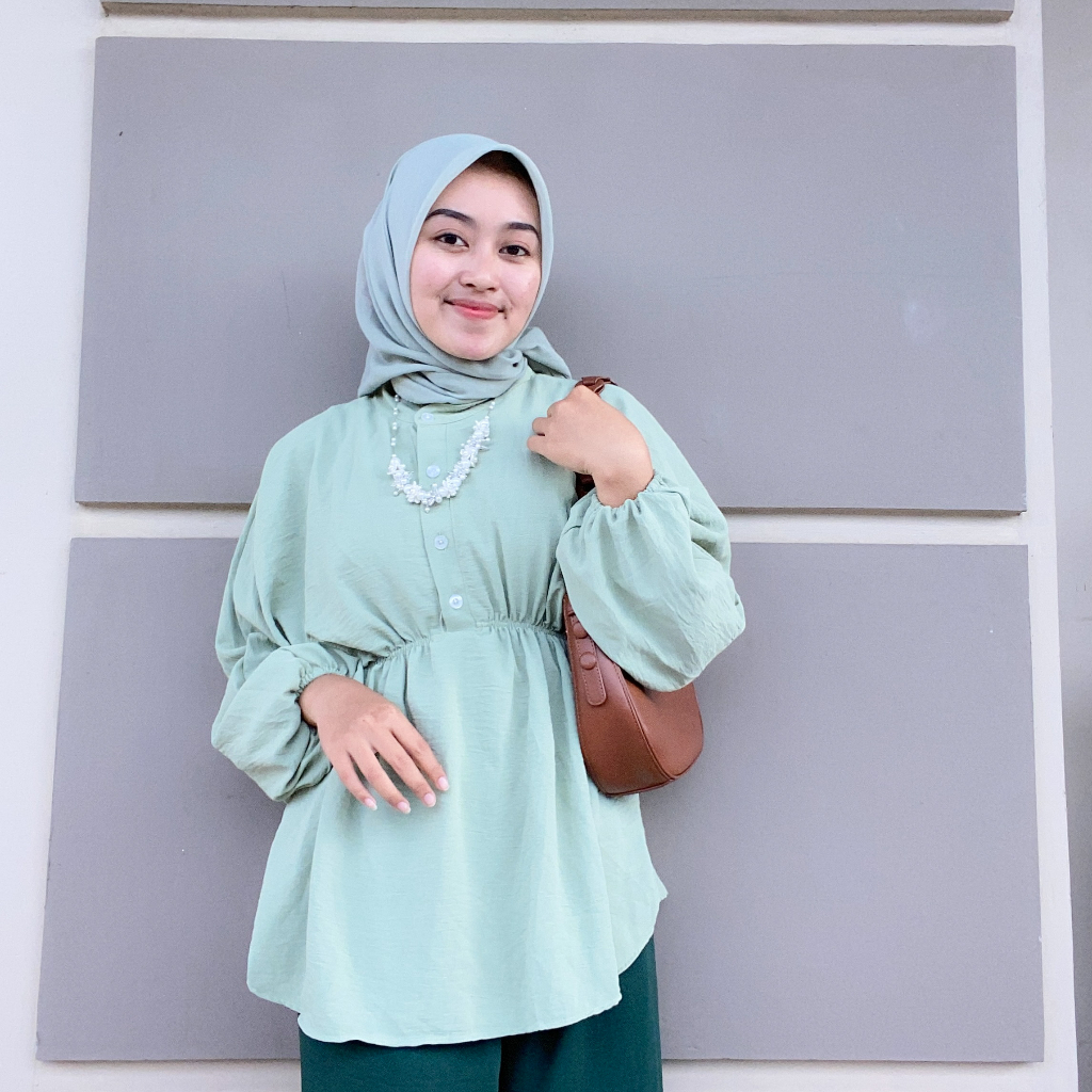 ALYA SHIRT TERLARIS KEMEJA ATASAN WANITA