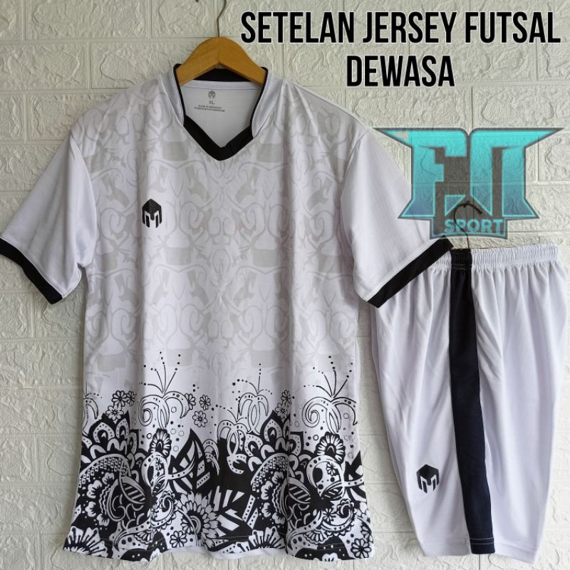 BAJU DAN CELANA BOLA DEWASA | SETELAN JERSEY FUTSAL