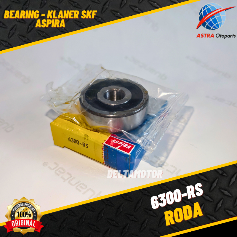 Bearing Lahar Klaher SKF 6300 RS Aspira