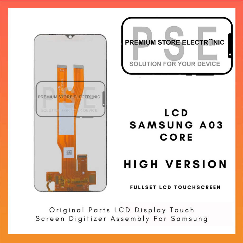 LCD Samsung A03 Core / SM A032F Original Fullset Touchscreen Garansi 1 Bulan