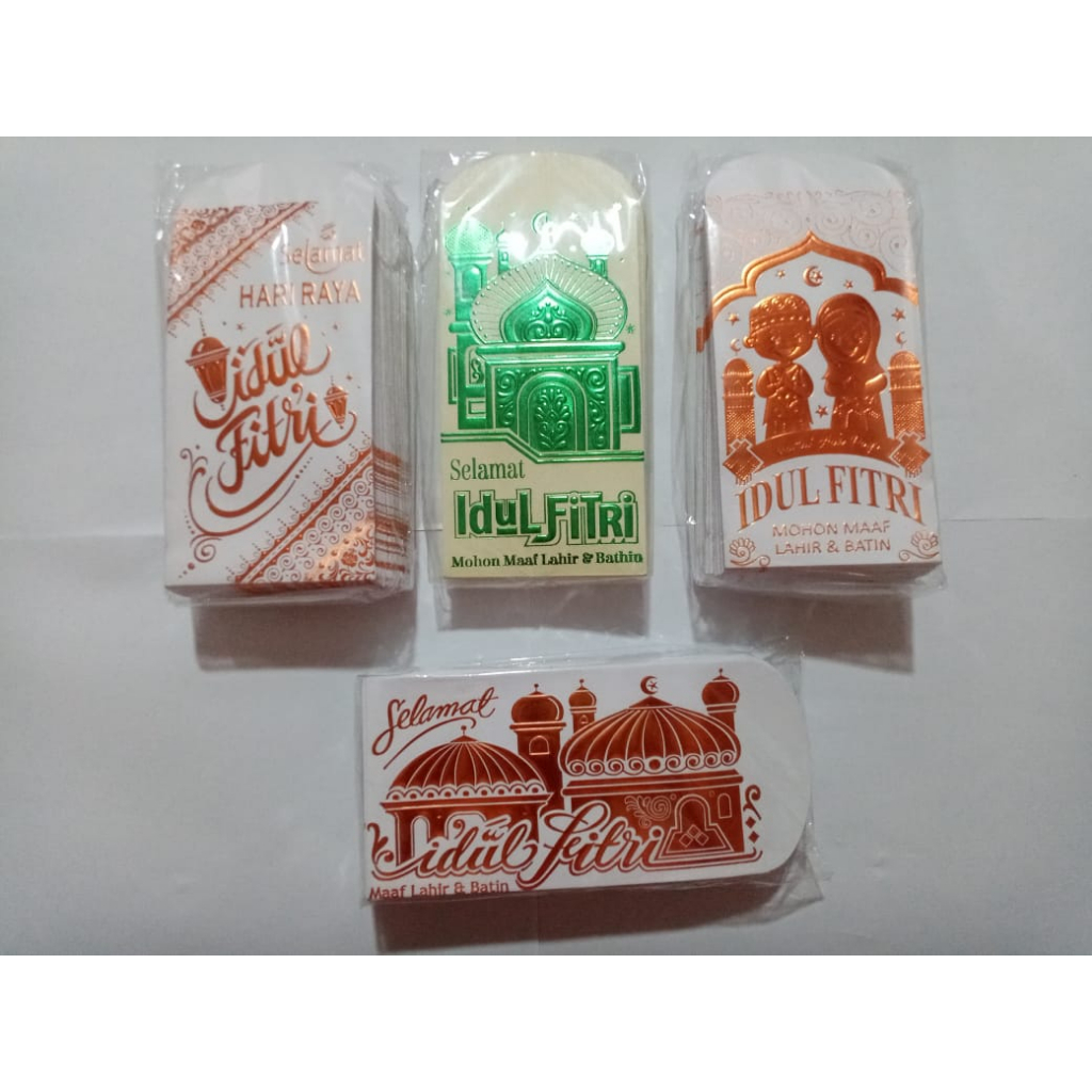 

Amplop Besar 7x17 cm Motif Timbul Motif Lebaran 50 pcs Amplop THR