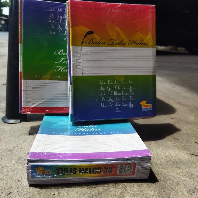 

BUKU HALUS VISION ISI 38 LEMBAR/ BUKU SEKOLAH / BUKU TULIS HALUS