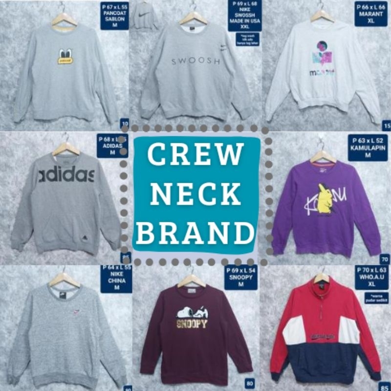 SALE CREWNECK MIX BRAND DEWASA