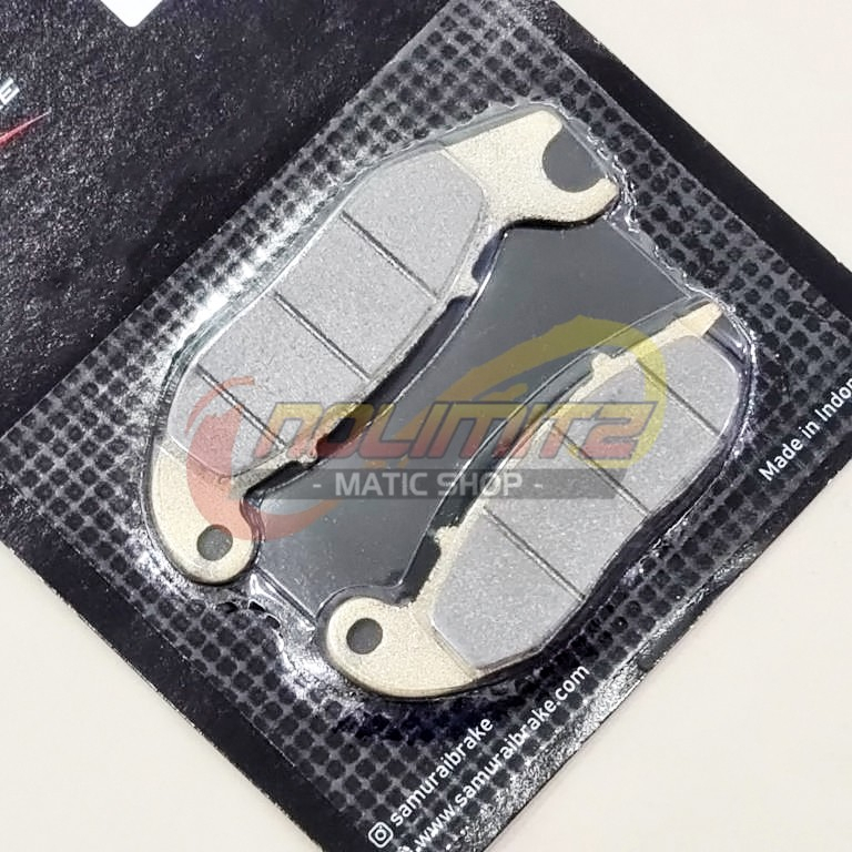 Kampas Rem Nissin Samurai Brake Pad 2 Piston Kiri