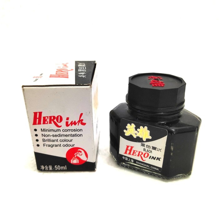 

TINTA HERO HITAM 50ML/REFILL TINTA