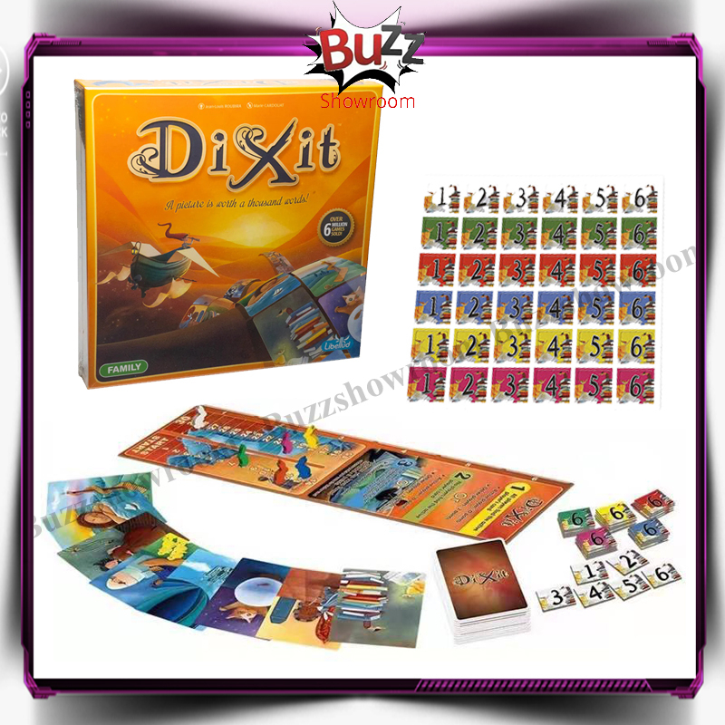 Dixit Board Game Card Games Family