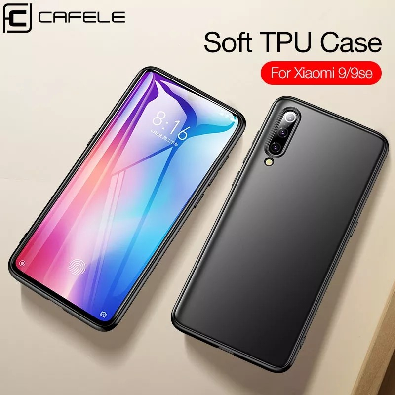 Case XIAOMI MI9 MI 9 Premium Slim Matte Case Soft Black Doff