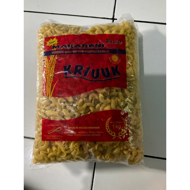 

MAKARONI BANTAT MENTAH 1kg