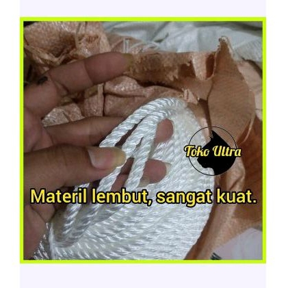 TALI NYLON 6MM 8MM (METERAN) TAMBANG 6MM / TALI NILON / TALI ECERAN / TAMPAR 6MM / TALI KILOAN / TALI NILON 8MM / TALI NILON ECERAN / TALI MOBIL 8MM