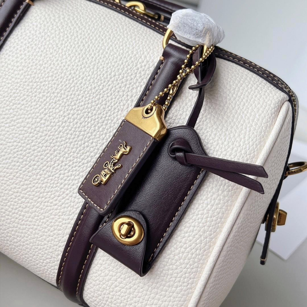 Coach Ruby Satchel 25 In Signature Textile Jacquard C8529 C8530