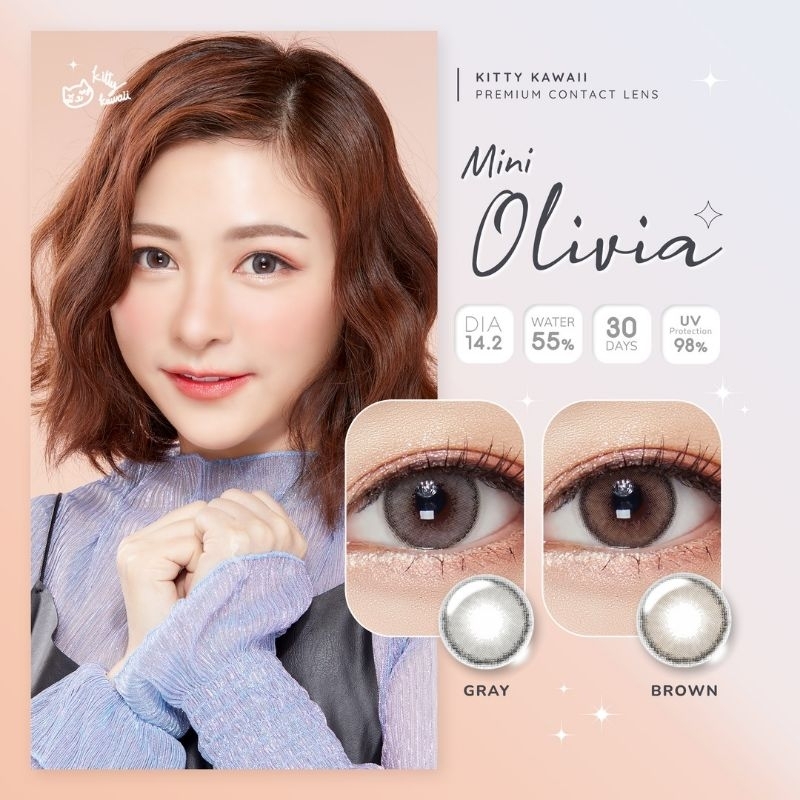 SOFTLENS MINI OLIVIA NORMAL MINUS s.d -10.00 soflen Natural