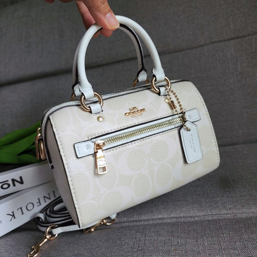 (NEW) Coach Mini Rowan Crossbody In Signature C2247 C9947