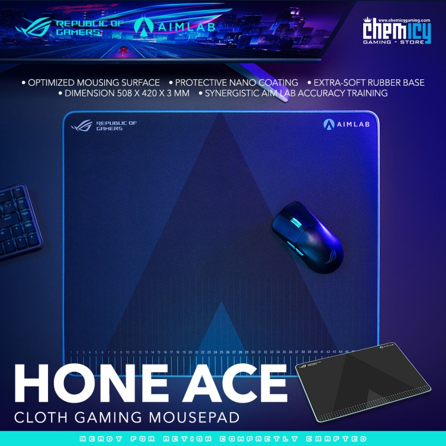 Asus ROG Hone Ace Aim Lab Edition Cloth Gaming Mousepad