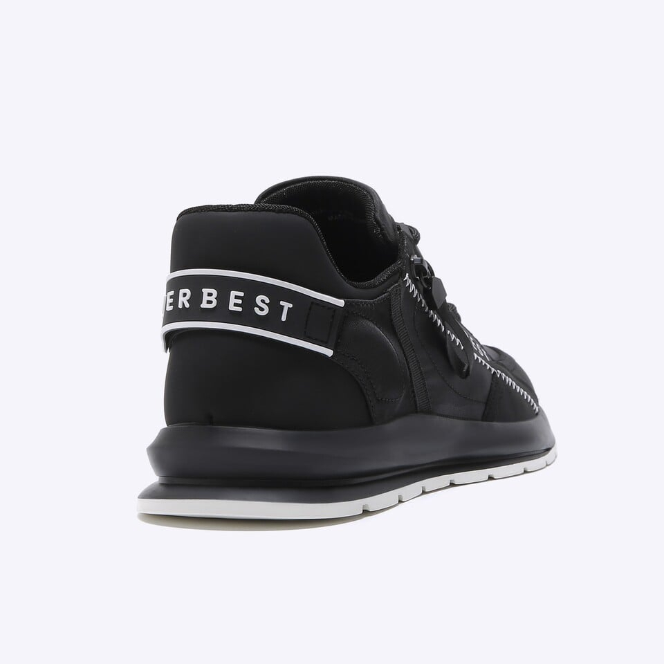 SEPATU SNEAKER EVERBEST PRIA ORIGINAL CASUAL KETS BRANDED HITAM EM04