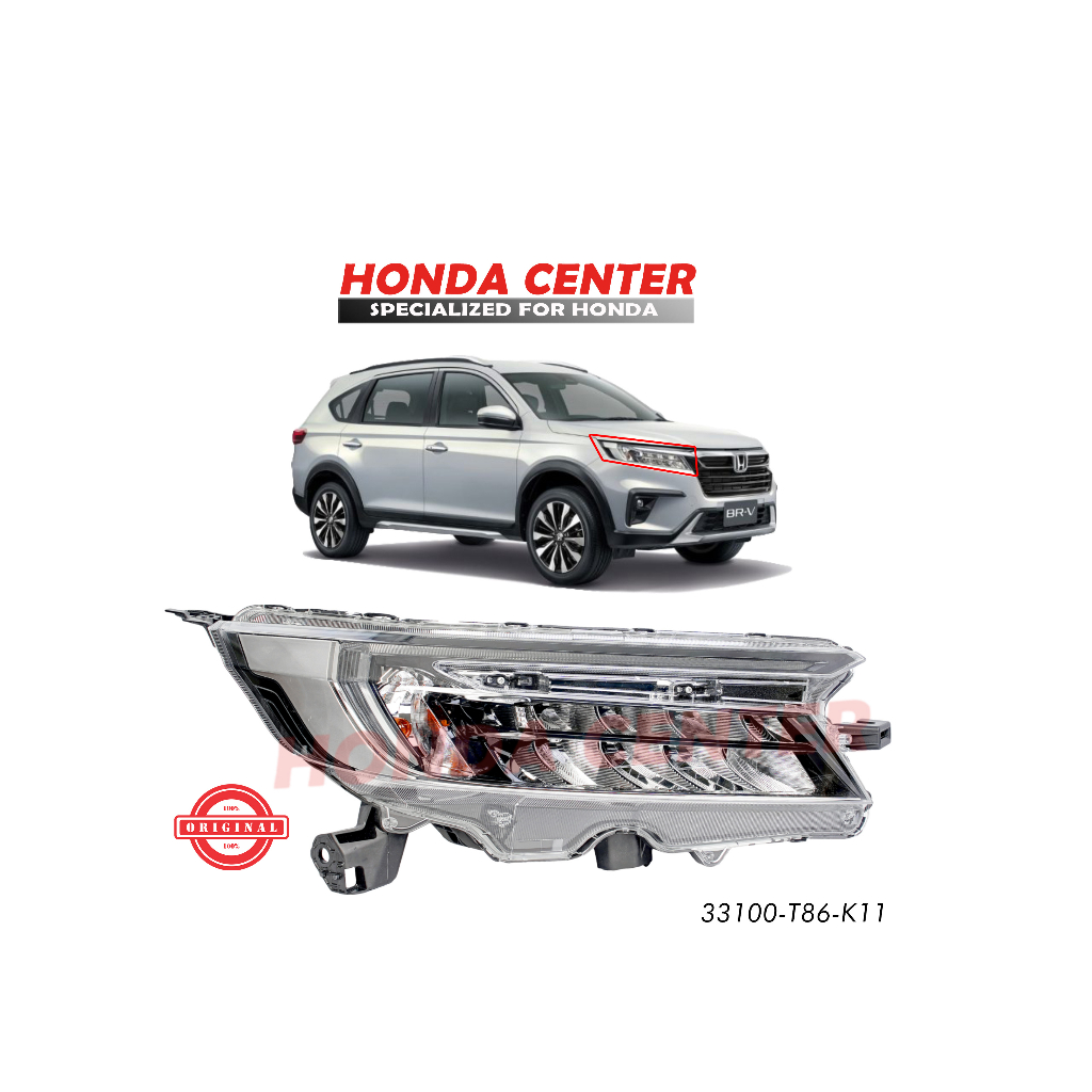 lampu depan head lamp honda all new brv 2022 2023