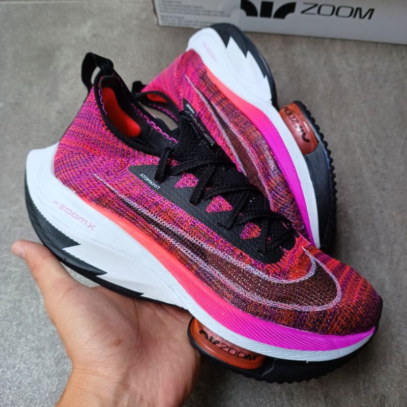 Nike Air Zoom Alphafly Next% Flyknit Hyper Violet || purple 1 pink red black