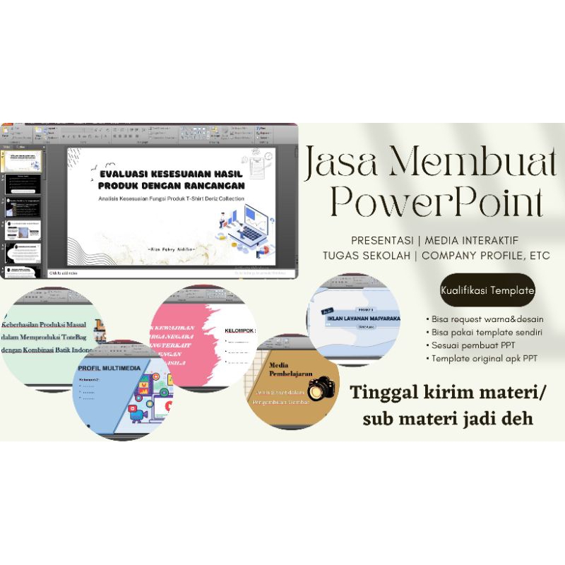 Jasa membuat PowerPoint
