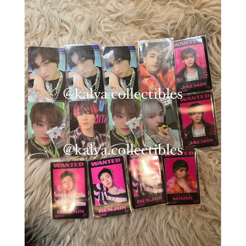NCT DREAM GLITCH MODE PHOTOCARD - Glitch Ver, Pendant Necklace, Trading Card, LD, Mumo