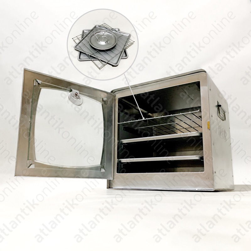 Oven kompor gas tangkring HOCK Aluminium Putaran Hawa No. 3