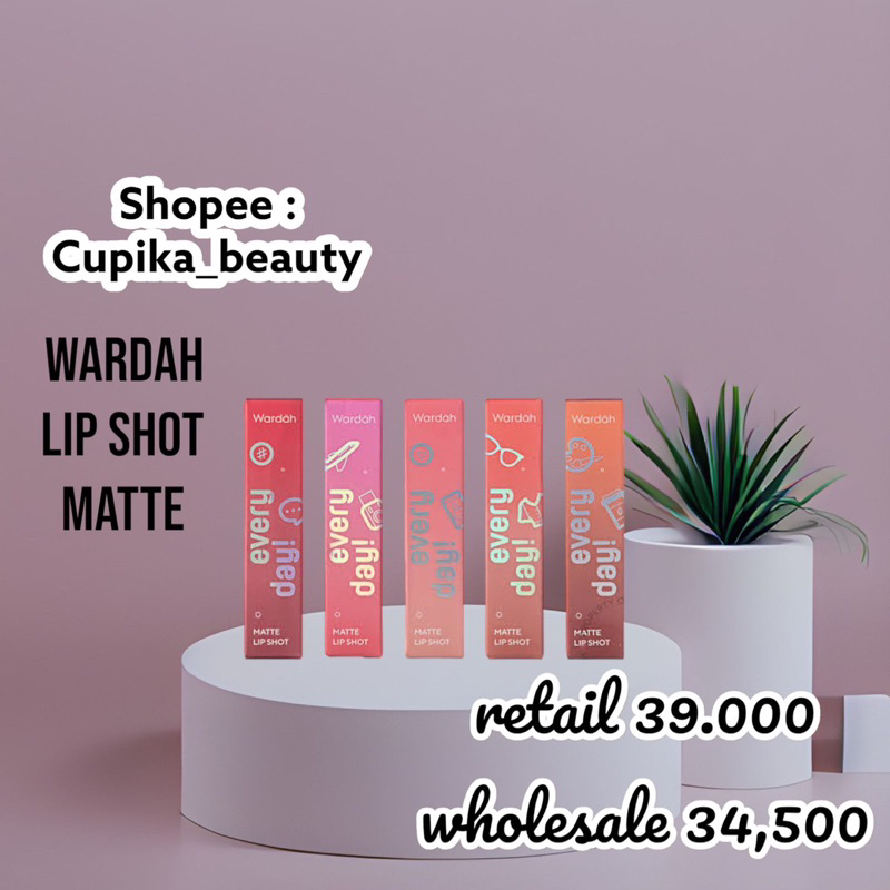 [ip]wardah lip shot matte lipcream -- lipcream wardah lip shot