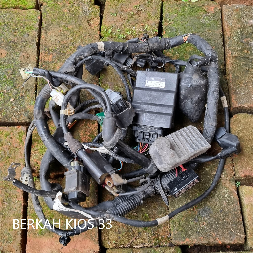 Kabel body kelistrikan pengapian eccu ecu cdi kiprog regulator fullset new satria fu fi 150 led inje
