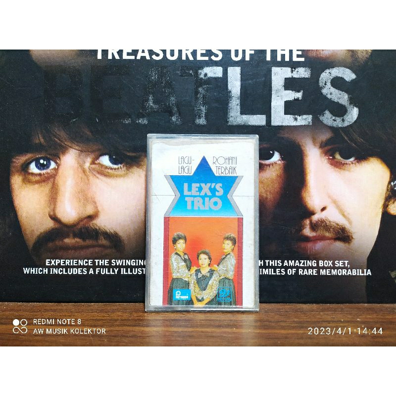 Kaset Pita : LAGU-LAGU ROHANI TERBAIK LEX'S TRIO.