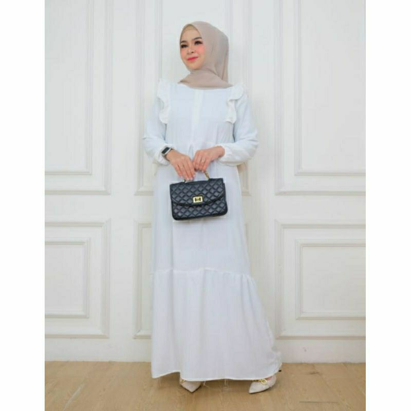 gamis crinkel airflow,,//midi dress