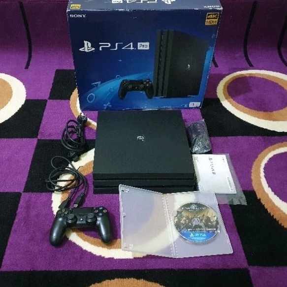PS4 PRO 1TB CUH 7106B Mulus Normal