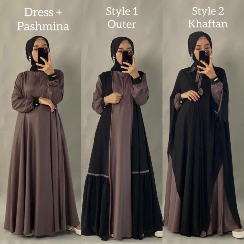 SARIMBIT AZRINA SERIES GREYWOOD BY ISA HIJAB