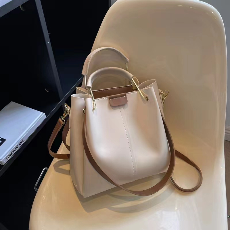 BJ61298 - BEIGE/BLACK/BROWN/KHAKI - TAS TOTE HANDBAG SLEMPANG WANITA FASHION KOREA CHINA IMPORT MODIS ELEGAN TERMURAH TERLARIS TERBARU BAGSTORE JAKARTA TAS BATAM ZC1298