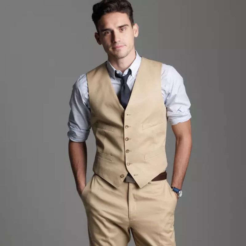 Rompi Pria / Rompi Dalaman Setelan Jas - Vest Pria