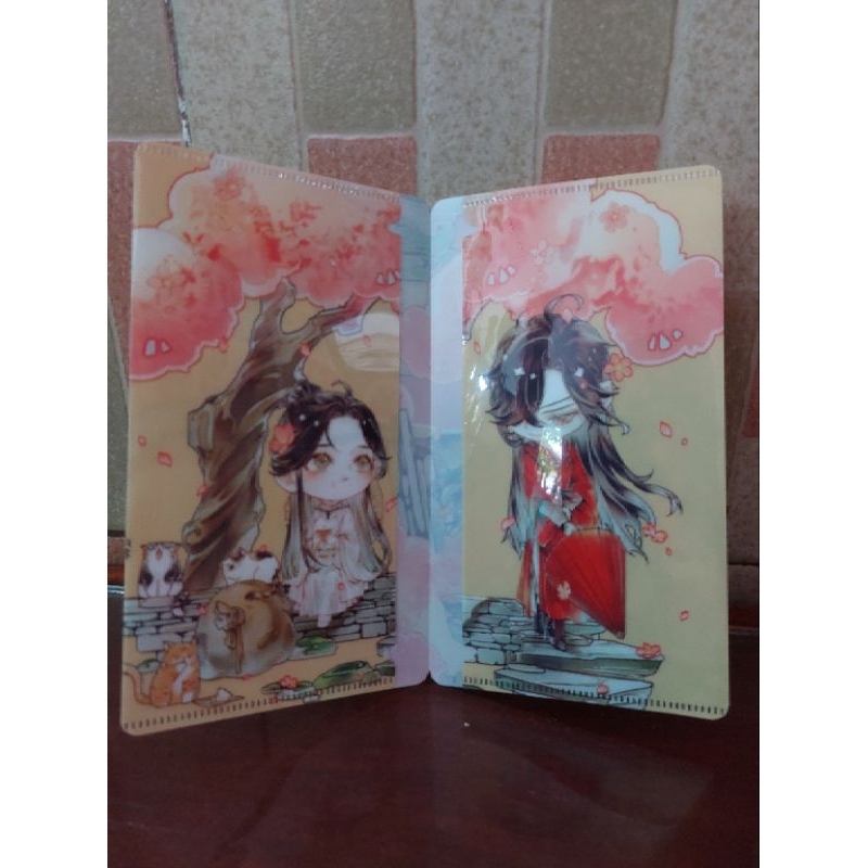 

tgcf ticket holder, xue lian, hua cheng (mini clear file)